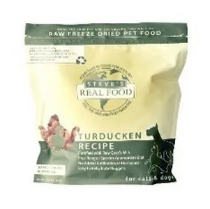 1.25 Lb Steve's Turducken Freeze Dried Nuggets For Dogs & Cats - Treat